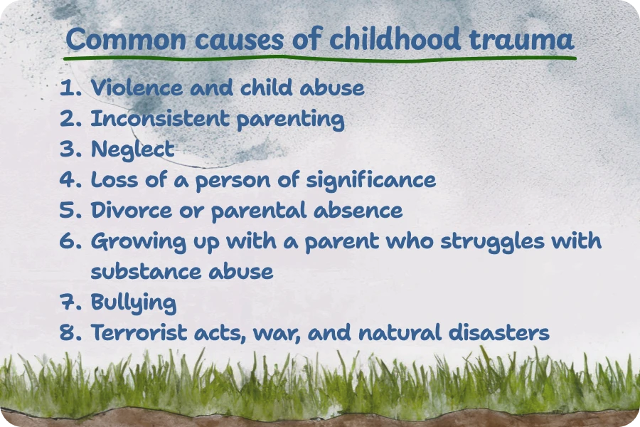 causes of childhood trauma