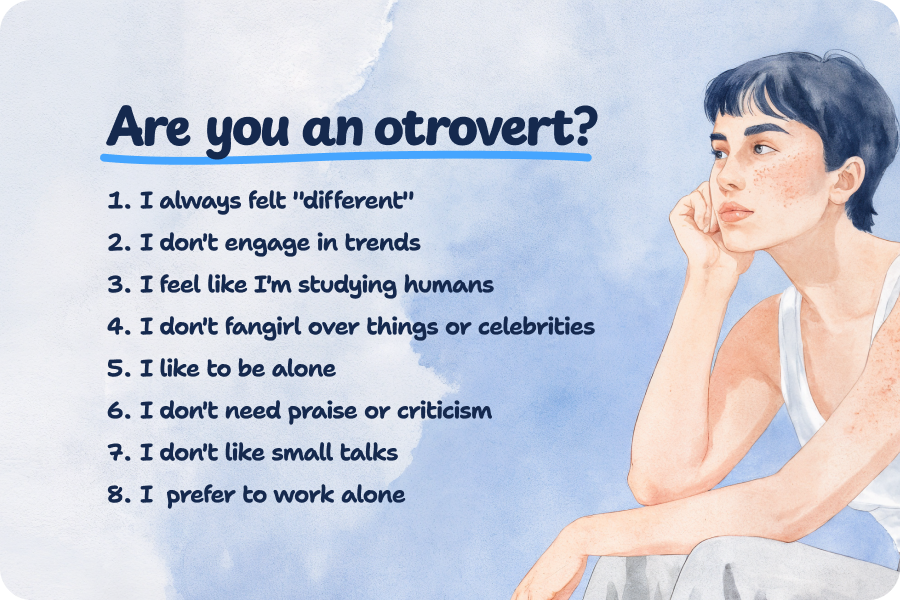 Are you an otrovert? Checklist