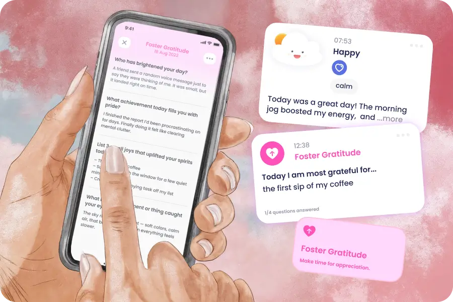 breeze wellbeing journaling