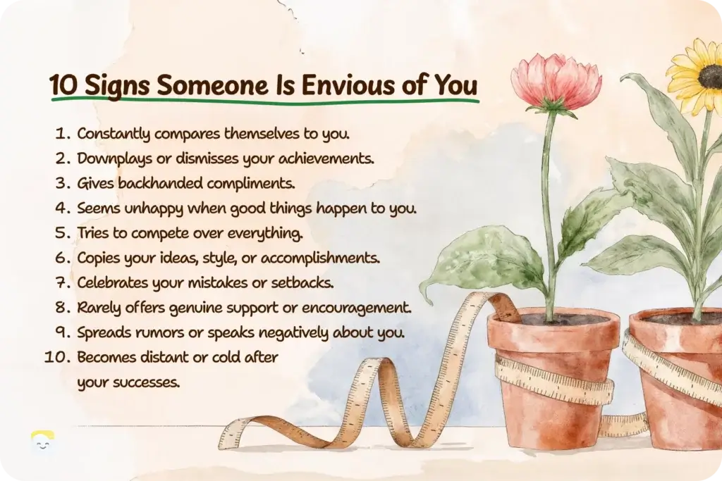 signs of envy