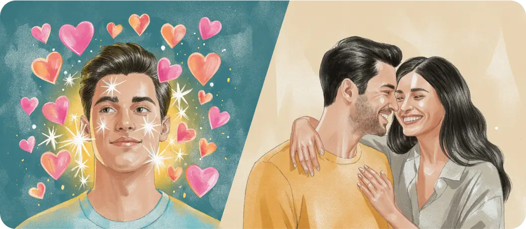 Limerence vs. Love Compared — When Butterflies In Your Stomach Might Mislead You