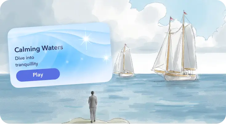 If you can't stop crying, try relaxation games from Breeze