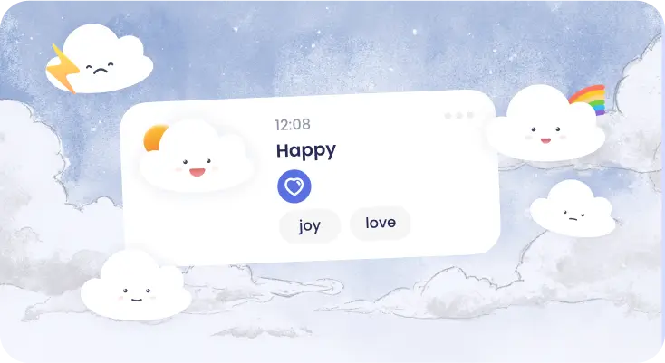 Mood tracker for people with anxious attachment style
