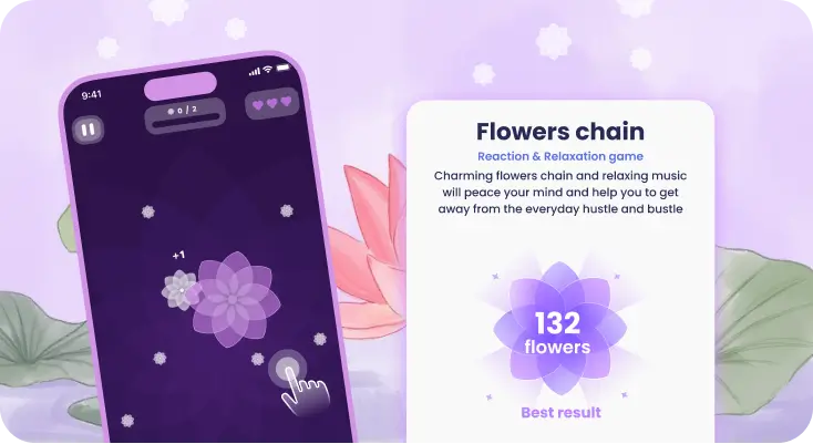 Relaxation game for nervous system regulation
