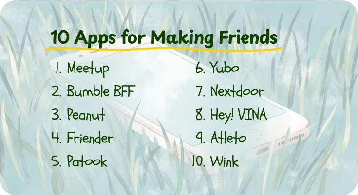 10 Apps for Making Friends