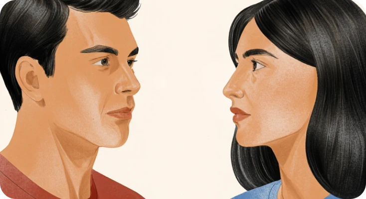 A couple wondering "Why do people gaslight?"