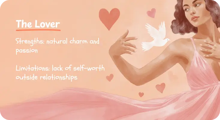 The Lover female archetype