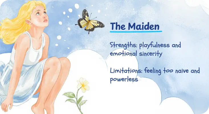 The Maiden female archetype
