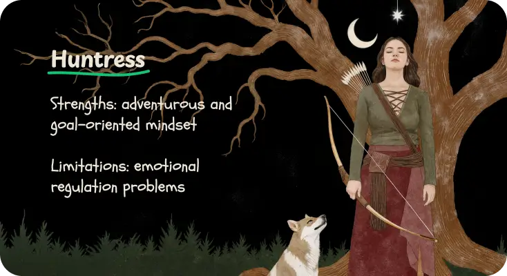The Huntress female archetype