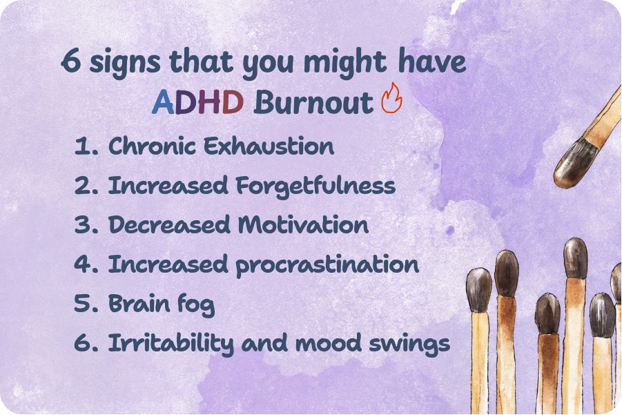 Symptoms That May Hint at ADHD Burnout