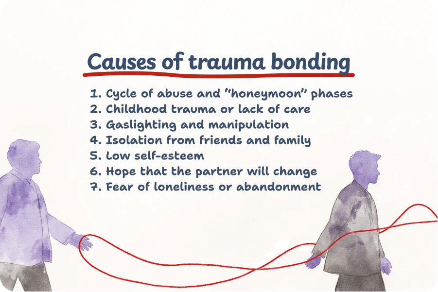 Causes of trauma bonding