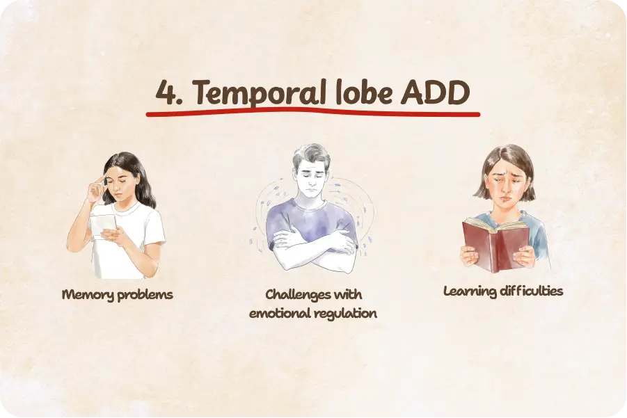 Temporal lobe ADD