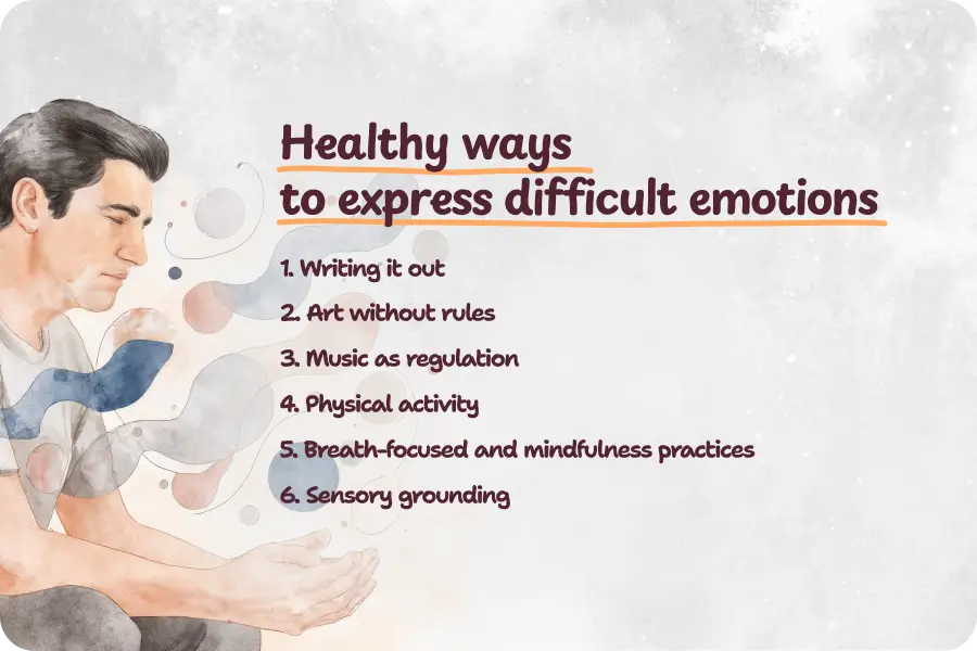 Healthy ways on how to share your feelings