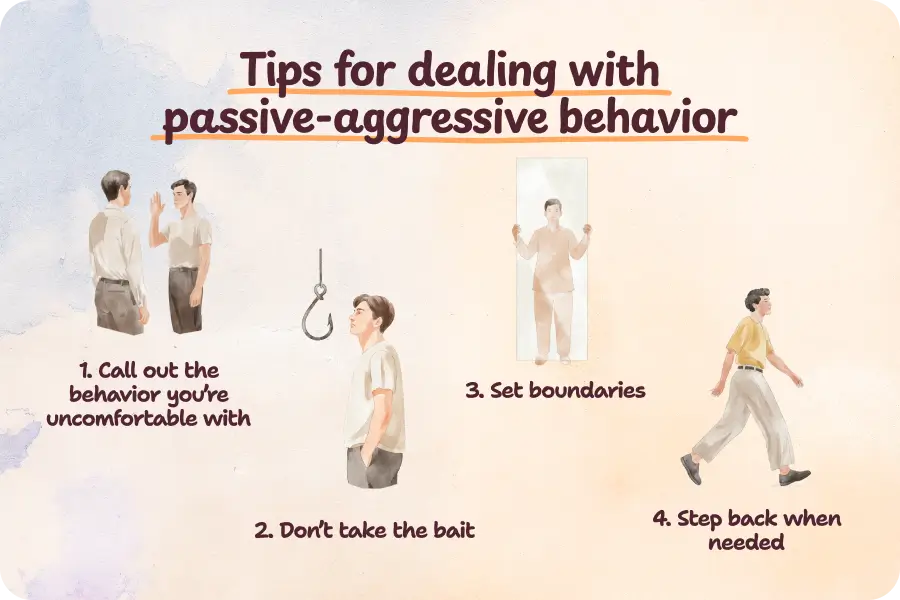 How to deal with a passive-aggressive person