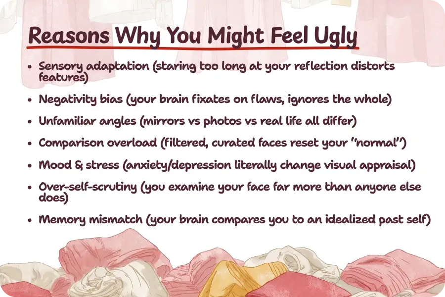 Reasons Why You Might Feel Ugly