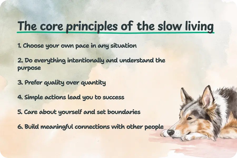 slow living meaning and principles