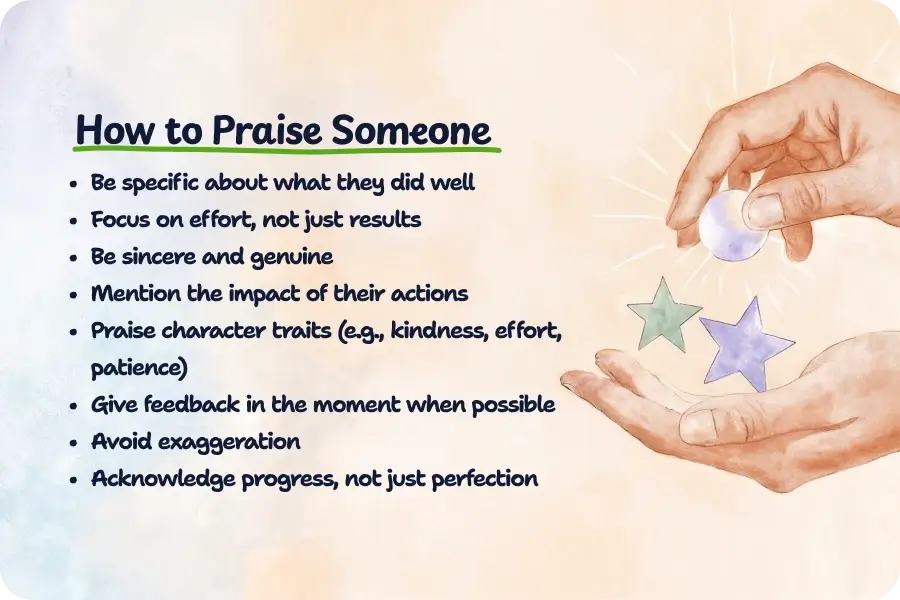 How to Praise Someone
