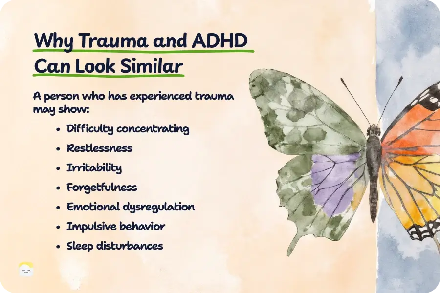 Why Trauma and ADHD Can Look Similar
