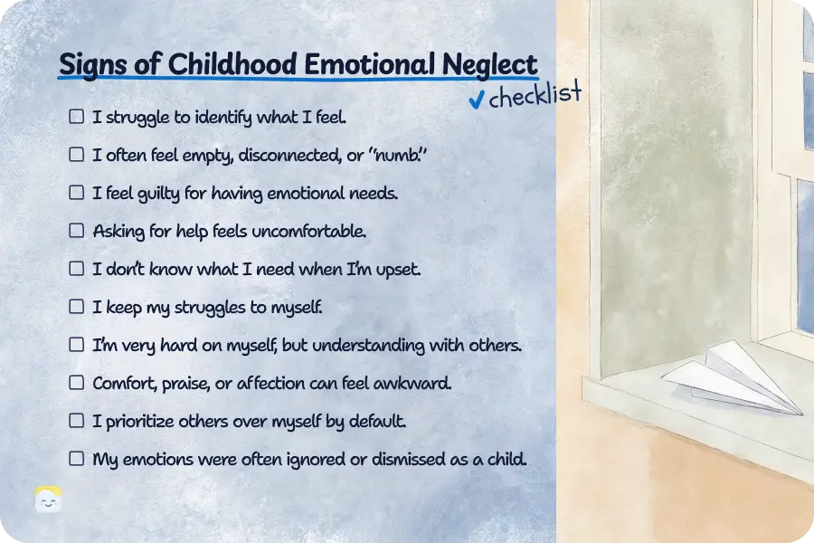 Was I emotionally neglected as a child? Quiz-checklist