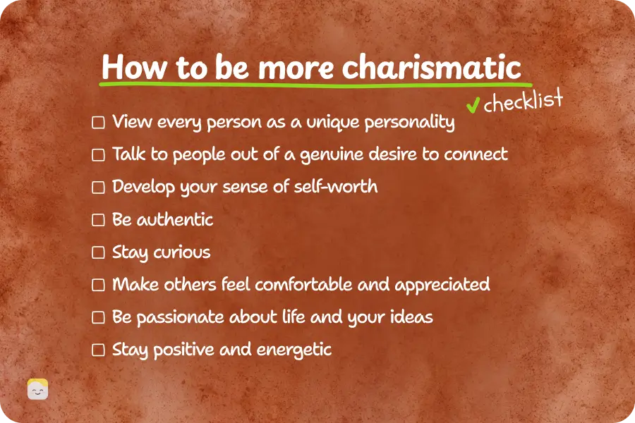 Tips on how to be more charismatic