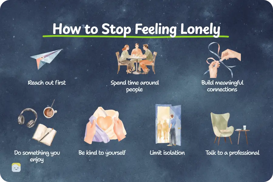 How to stop feeling lonely