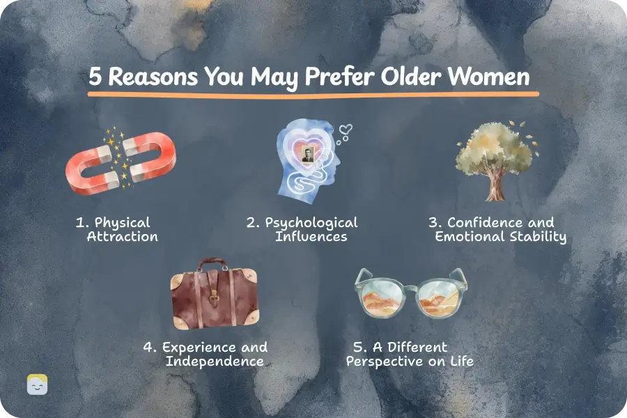 5 reasons for a preference for older women