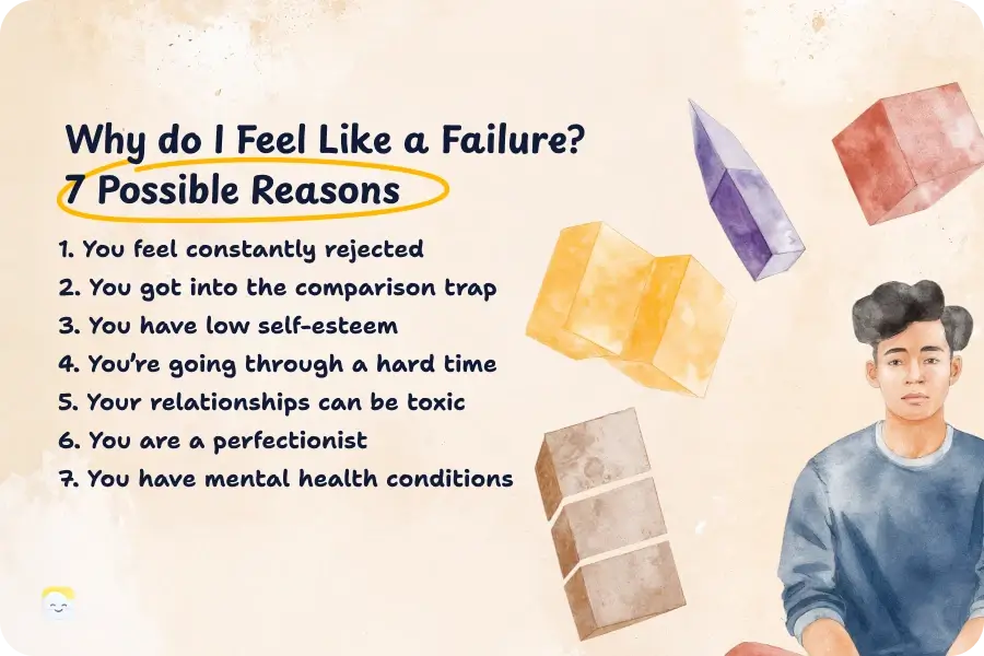 Why do I Feel Like a Failure? Possible Reasons