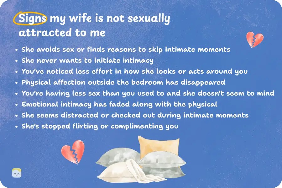 Signs you're not sexually attracted to your partner