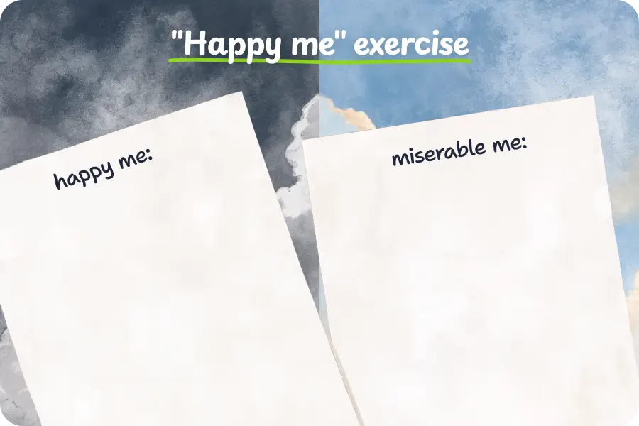happy me exercise what do i do with my life